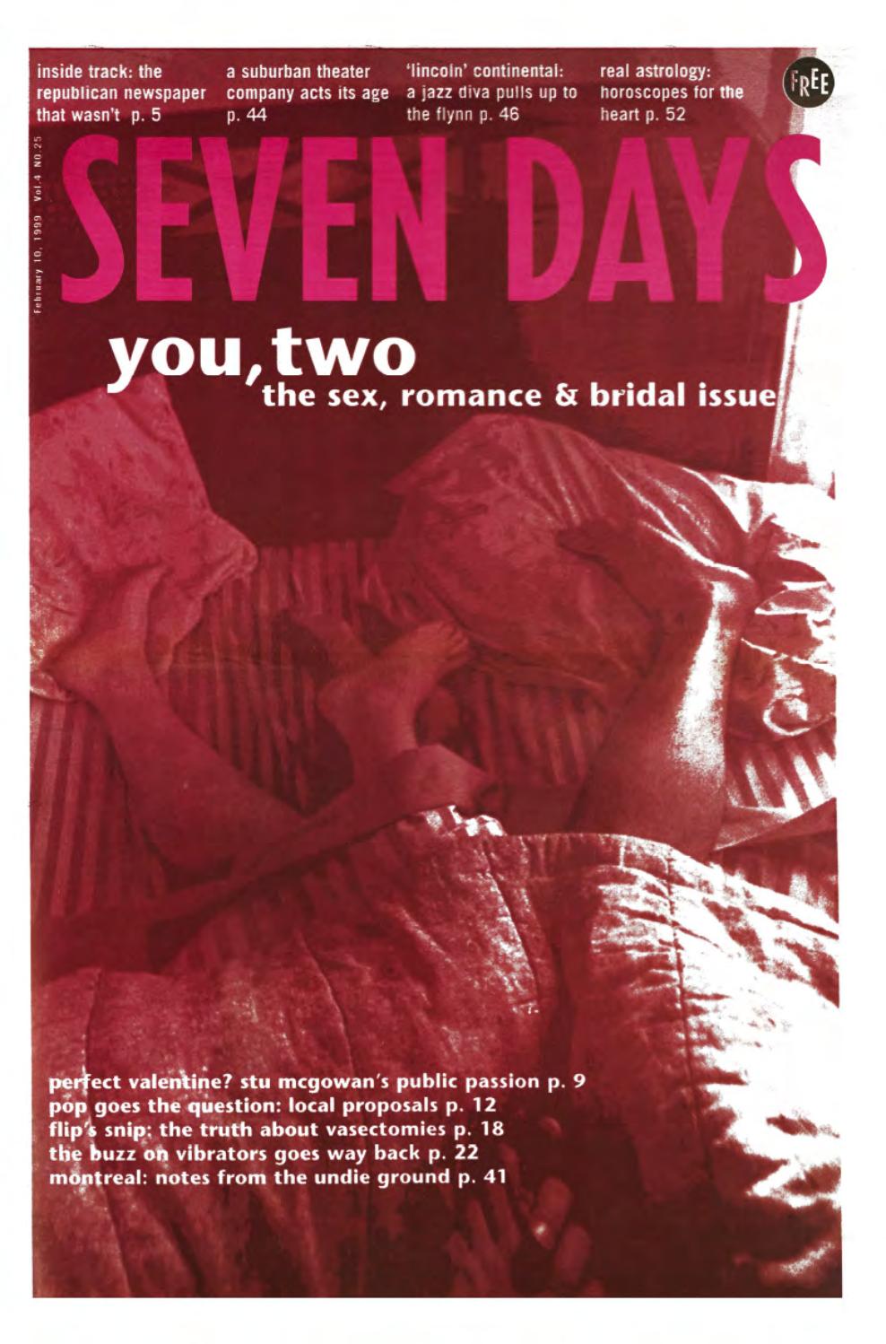 Seven Days, February 10, 1999 by Seven Days - Issuu