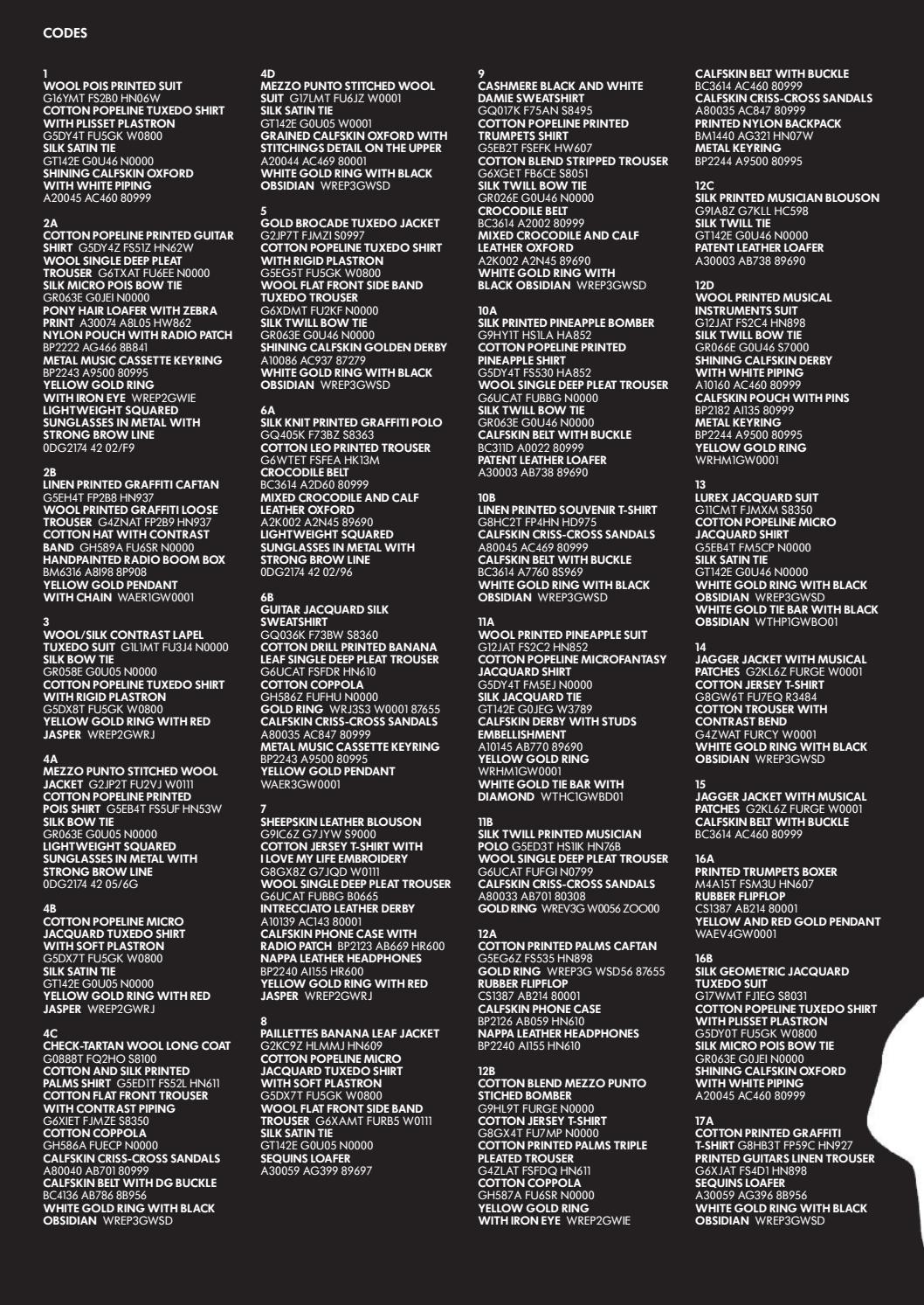 Spring Summer 17 Men S Fashion Show Catalogue By Dolce Gabbana Issuu