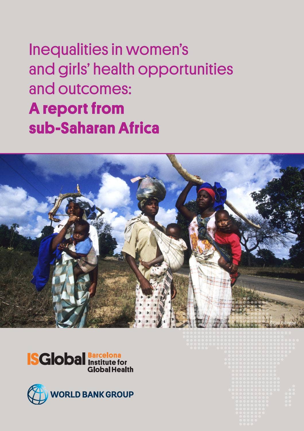 Inequalities in Women’s and Girls’ Health Opportunities and Outcomes by ...