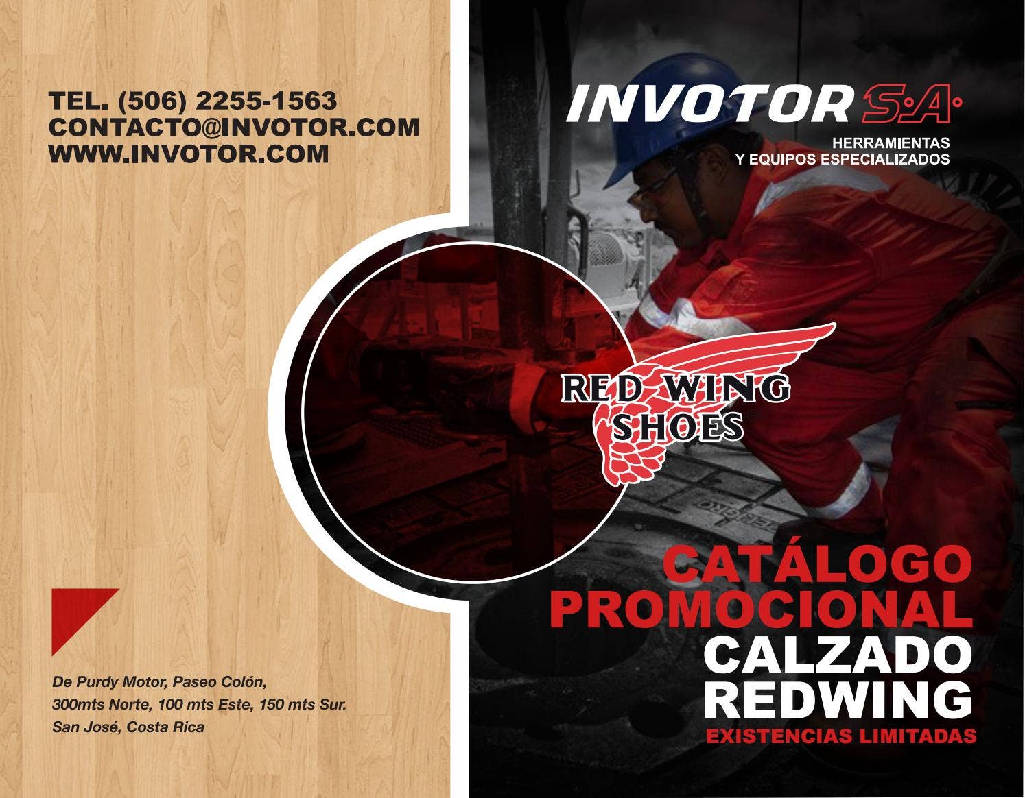 BROCHURE PROMOCIONES RED WING by INVOTOR, S.A. - Issuu