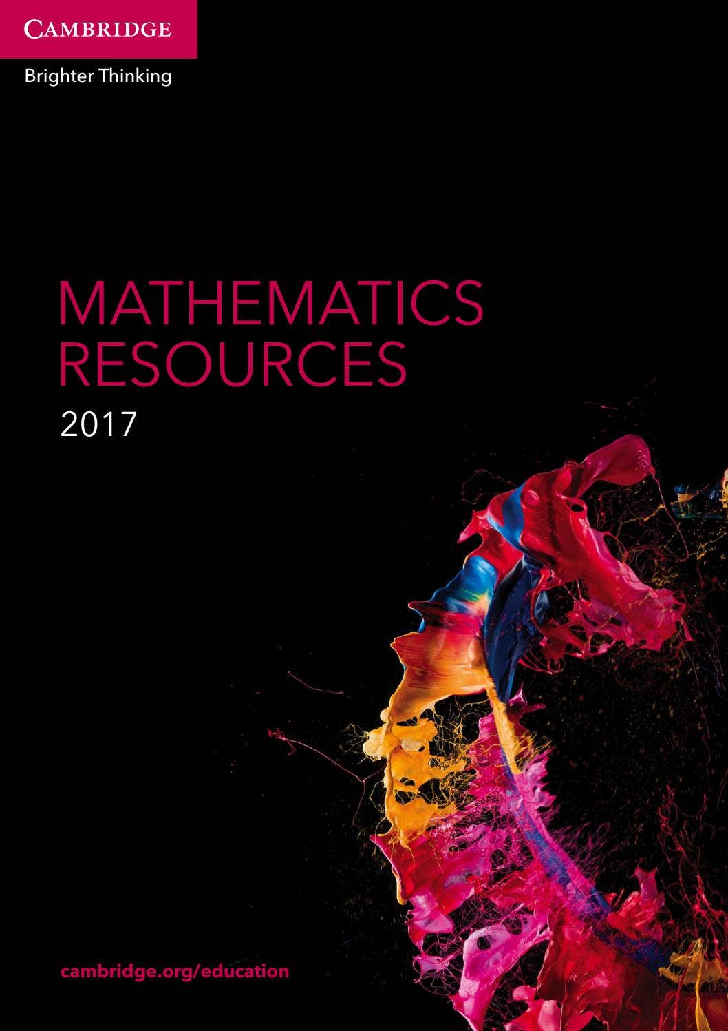 Mathematics Resources Catalogue 2017 by Cambridge International