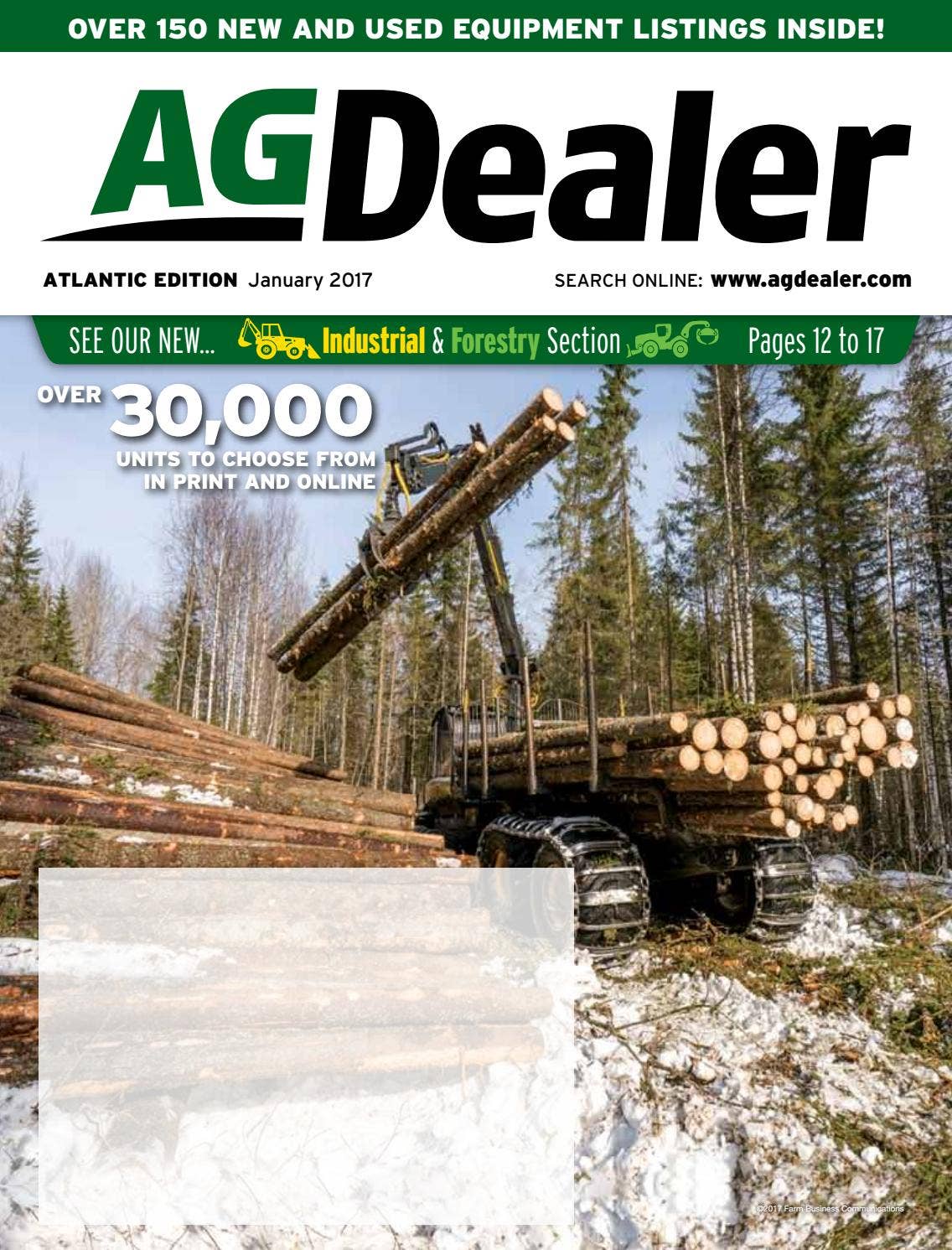 AGDealer Atlantic Edition, January 2017 by Farm Business Communications ...