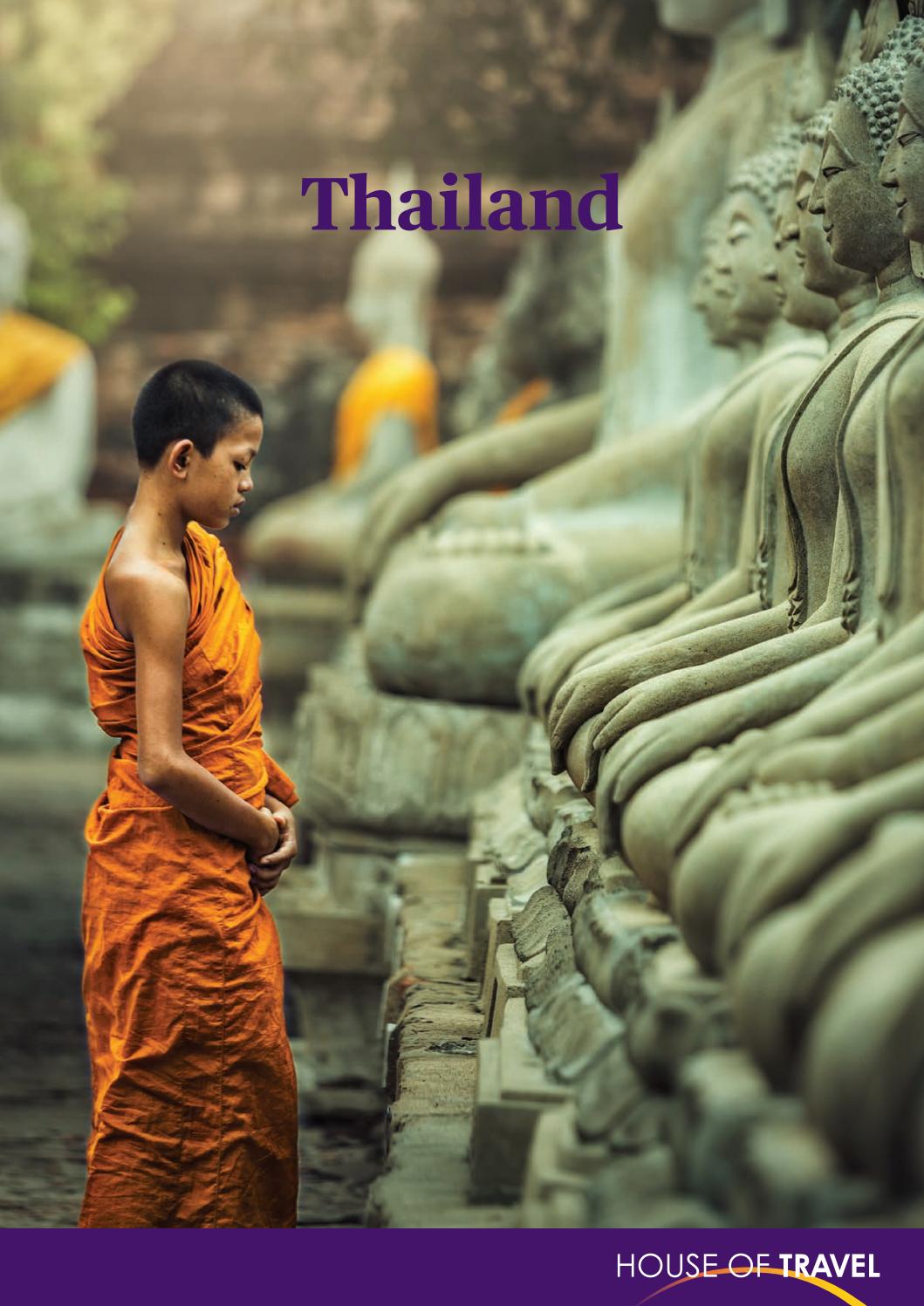 thailand brochure 2017 by house of travel issuu thailand travel brochure