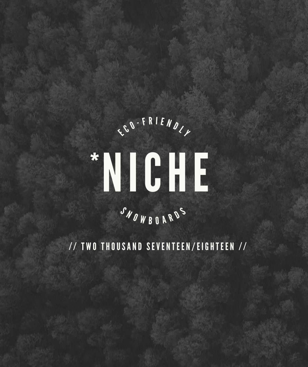 2017/18 Niche Snowboards Catalog by Ana Van Pelt Issuu