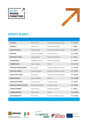 AIMMP 家具目录 · PORTUGAL - STOCKHOLM 家具 FAIR 2017 第 10 页