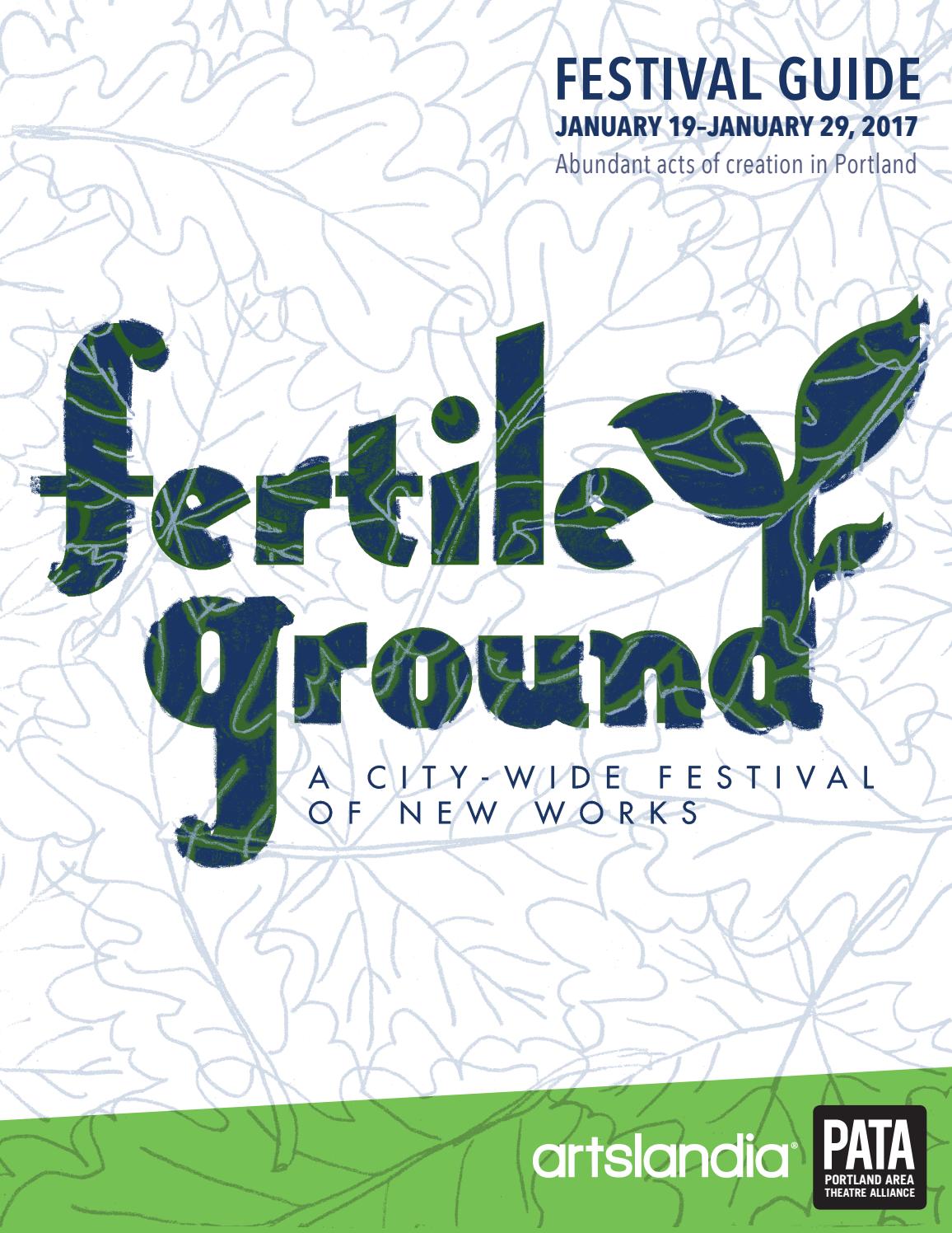 2017 Fertile Ground Festival Guide by Artslandia Issuu