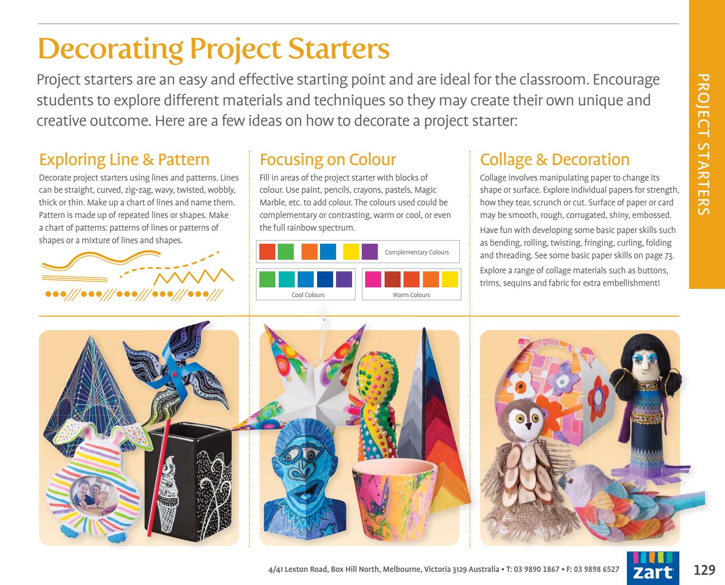 Zart Classroom Catalogue 2017 By Zart Art Craft And Education