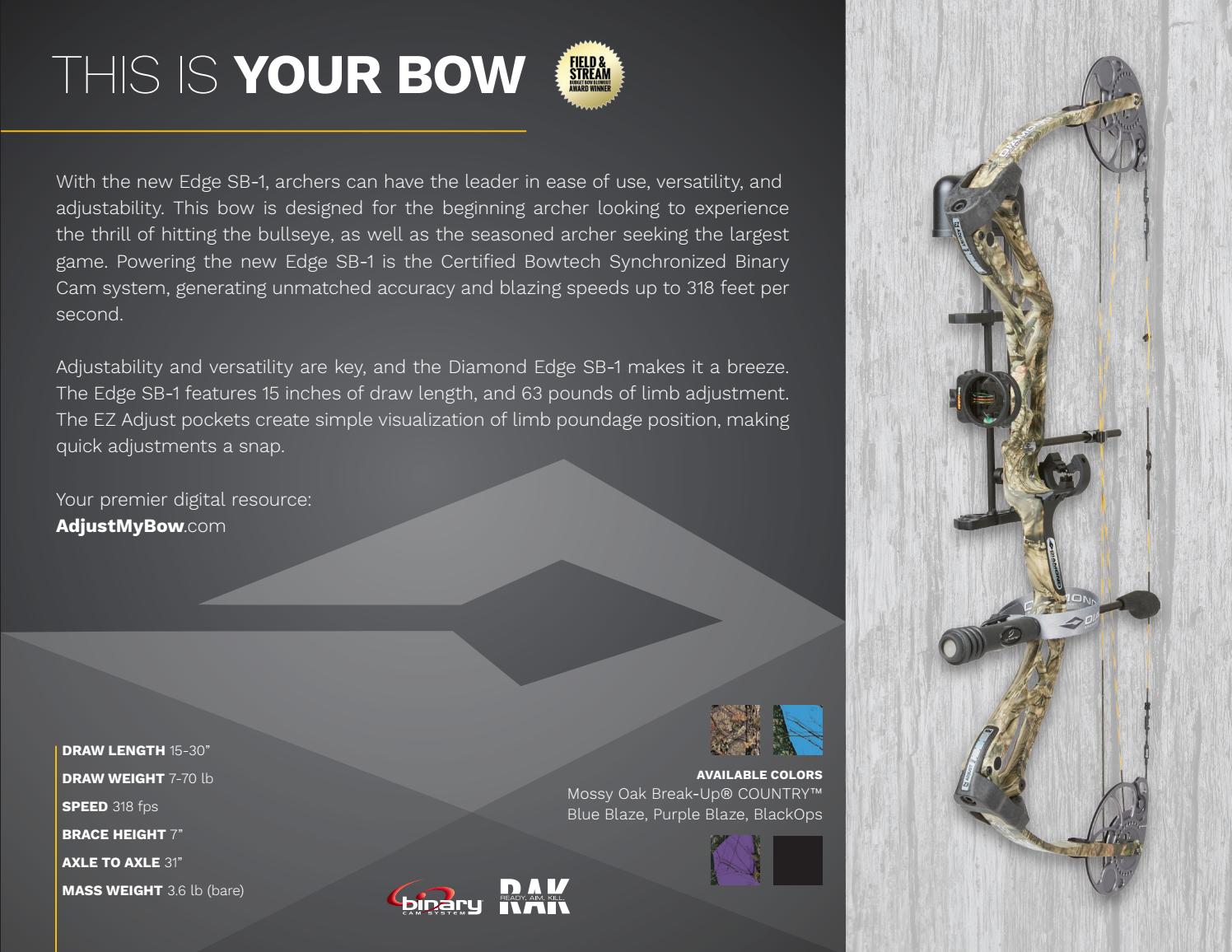 2017 Diamond Archery Catalog by Bowtech Archery Issuu