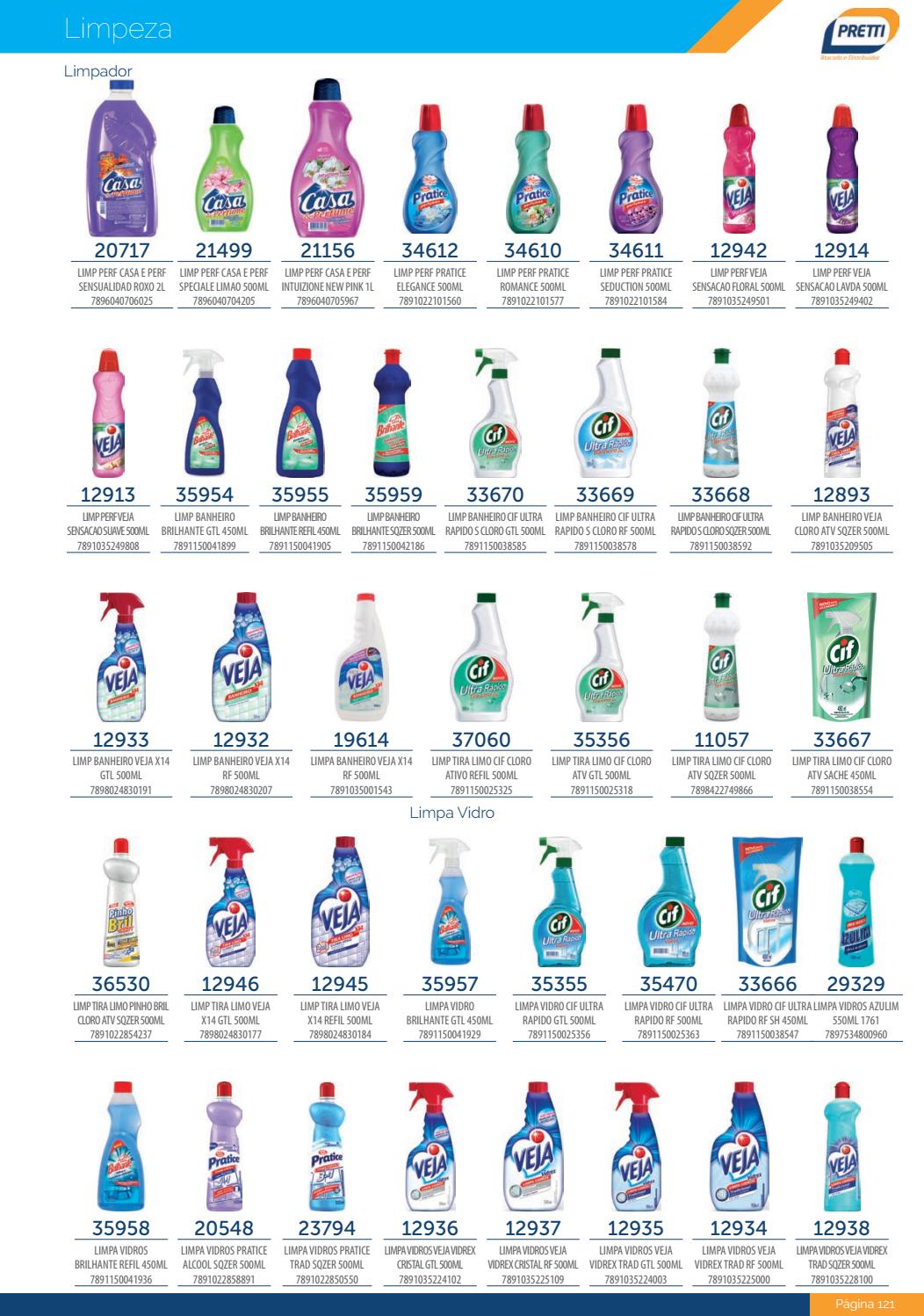 Limp Geral Veja X-14 Banheiro 500Ml Sache Limp Geral X-14 Banheiro Sache (7891035001543)