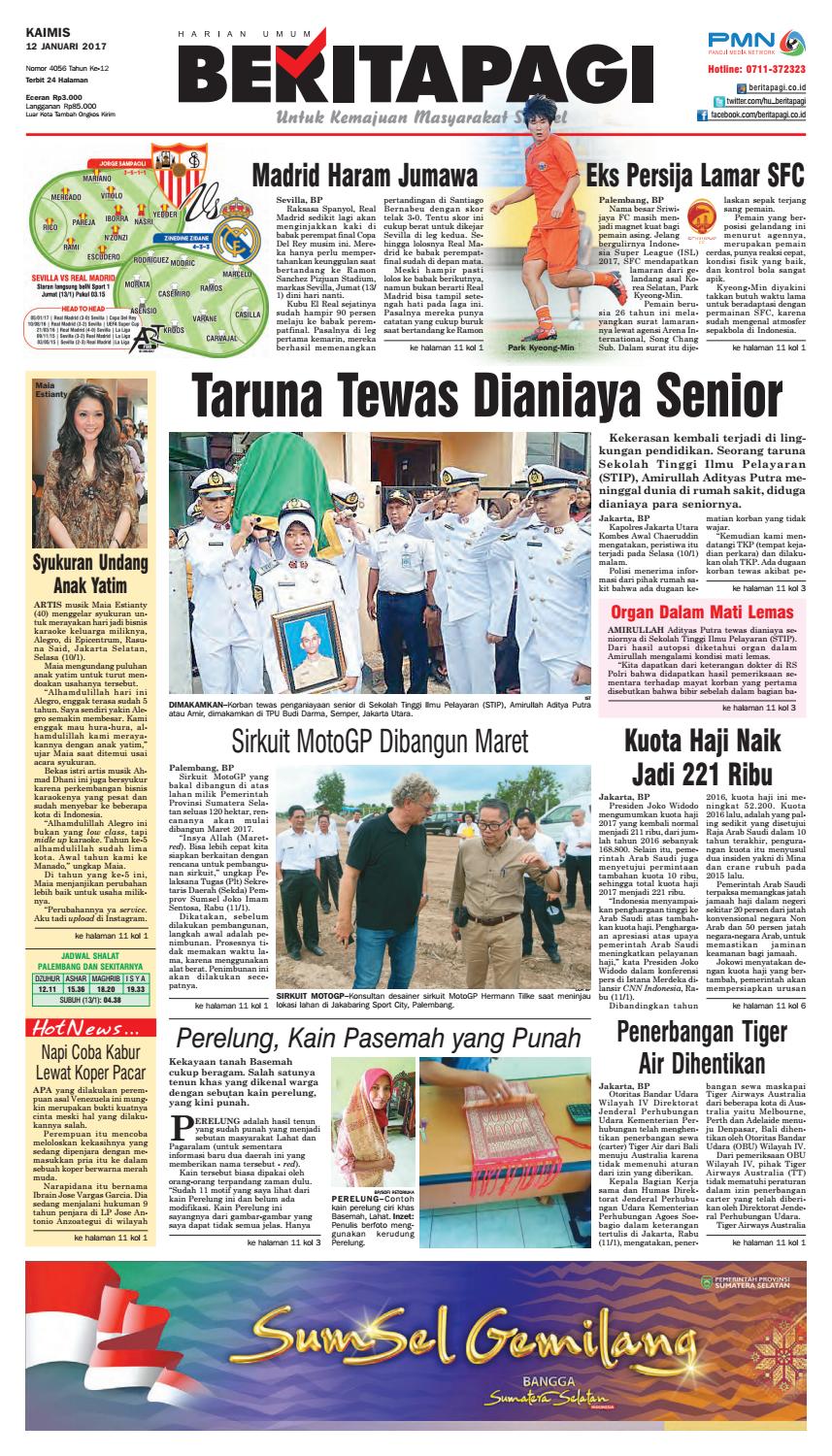 Kamis 12 Januari 2017 By Beritapagi Issuu