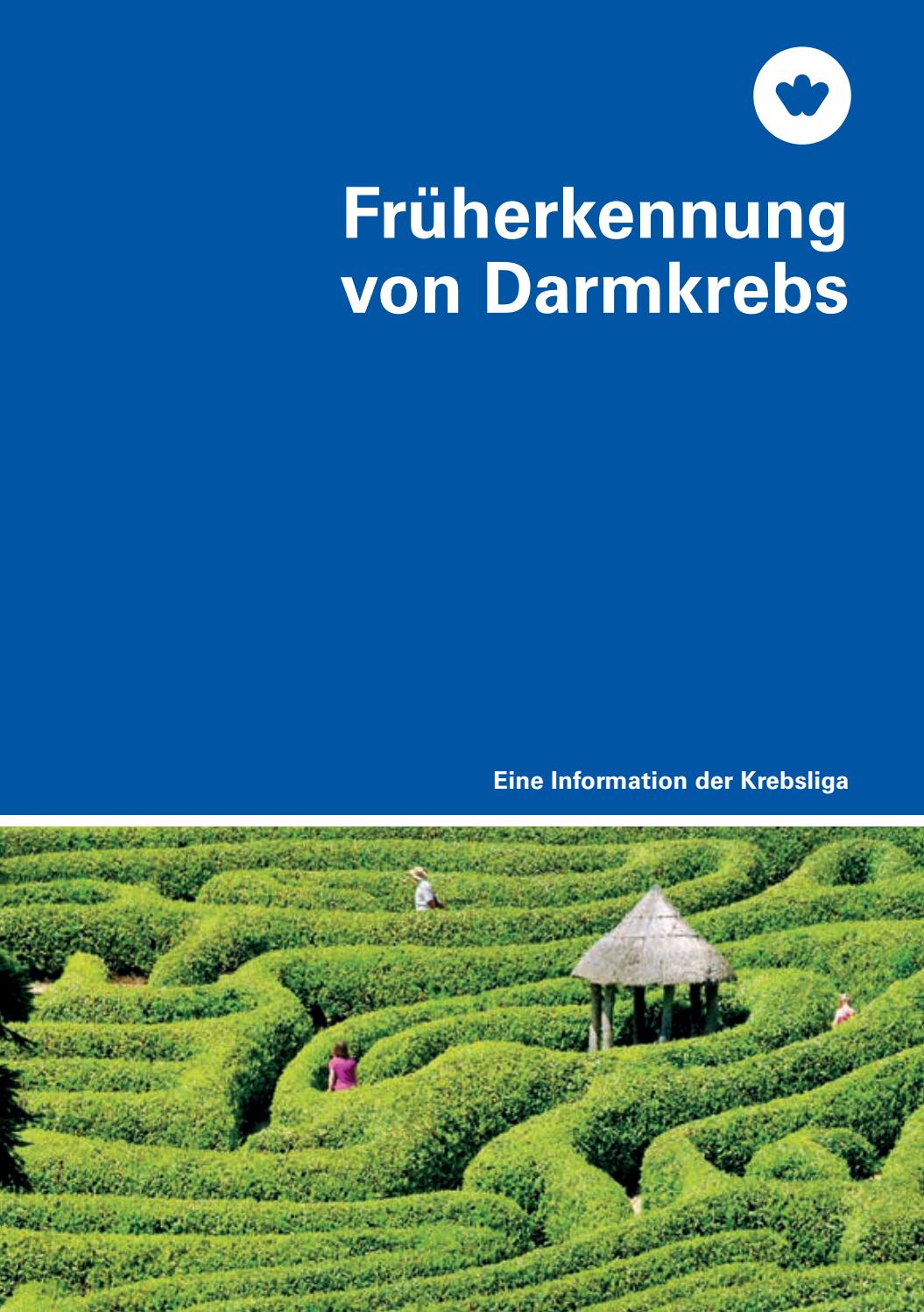 Früherkennung Von Darmkrebs By Krebsliga Schweiz Issuu