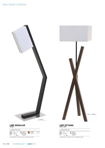 Flam&Luce® ByClassy Flam × Luce ® Luminaires -Jan. 2017/ 灯饰目录 第 14 页