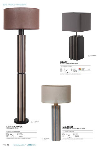 Flam&Luce® ByClassy Flam × Luce ® Luminaires -Jan. 2017/ 灯饰目录 第 16 页