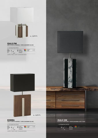 Flam&Luce® ByClassy Flam × Luce ® Luminaires -Jan. 2017/ 灯饰目录 第 17 页