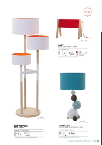 Flam&Luce® ByClassy Flam × Luce ® Luminaires -Jan. 2017/ 灯饰目录 第 21 页