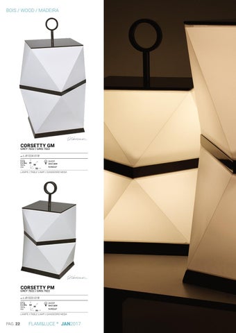 Flam&Luce® ByClassy Flam × Luce ® Luminaires -Jan. 2017/ 灯饰目录 第 22 页