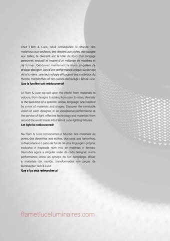 Flam&Luce® ByClassy Flam × Luce ® Luminaires -Jan. 2017/ 灯饰目录 第 2 页