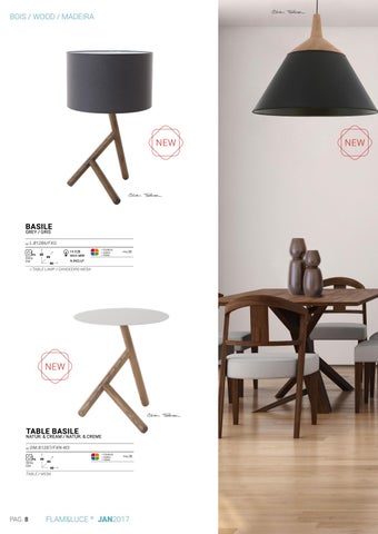 Flam&Luce® ByClassy Flam × Luce ® Luminaires -Jan. 2017/ 灯饰目录 第 8 页