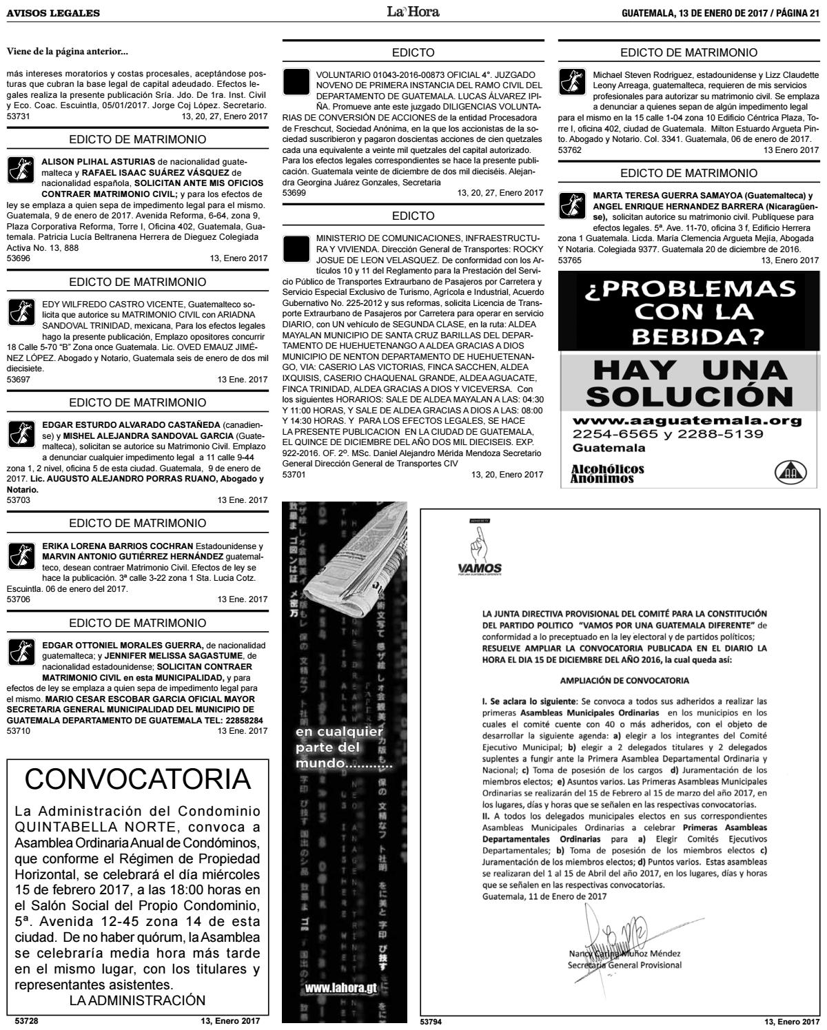 La Hora 13 01 2017 By La Hora Issuu