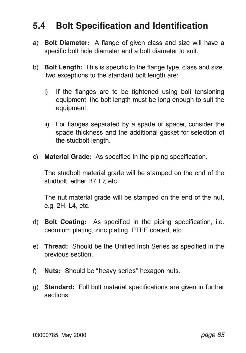 Piping joint handbook flanges gaskets bolts by S.Dharmaraj Issuu