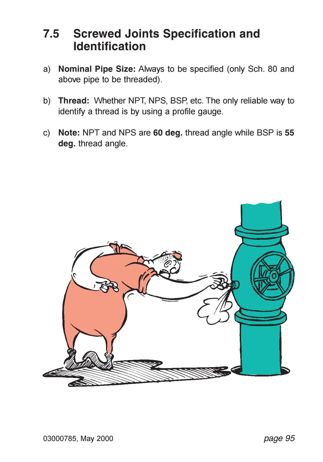 Piping joint handbook flanges gaskets bolts by S.Dharmaraj Issuu