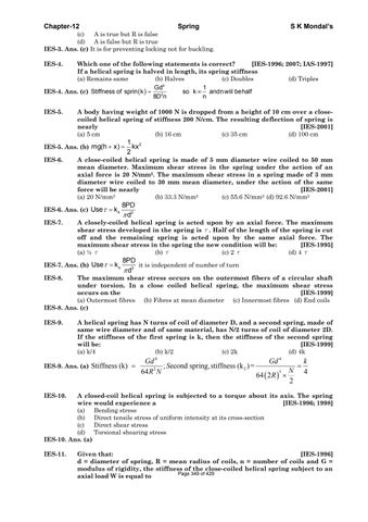 Helical Spring Pdf