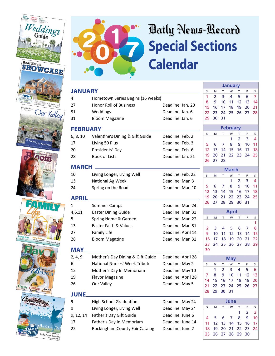 2017 DNR Special Sections by Daily NewsRecord Issuu