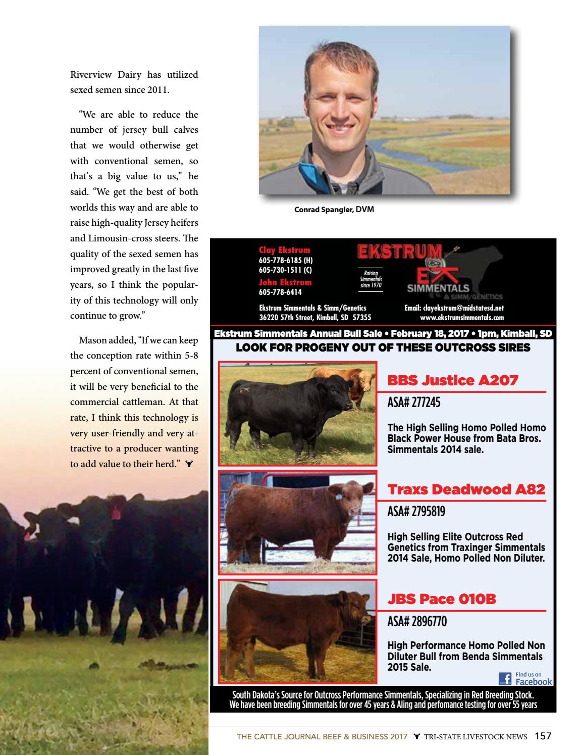 The Cattle Journal Beef & Business 2017 by TriState Livestock News