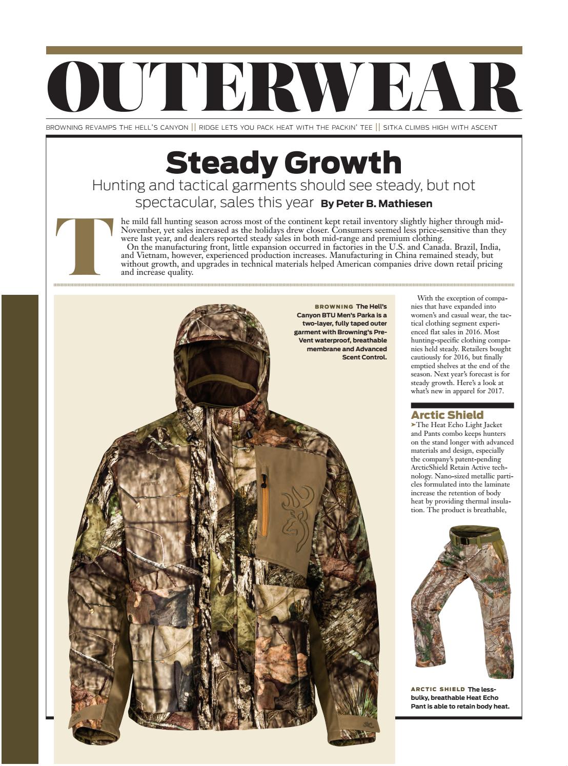 arctic shield heat echo light jacket