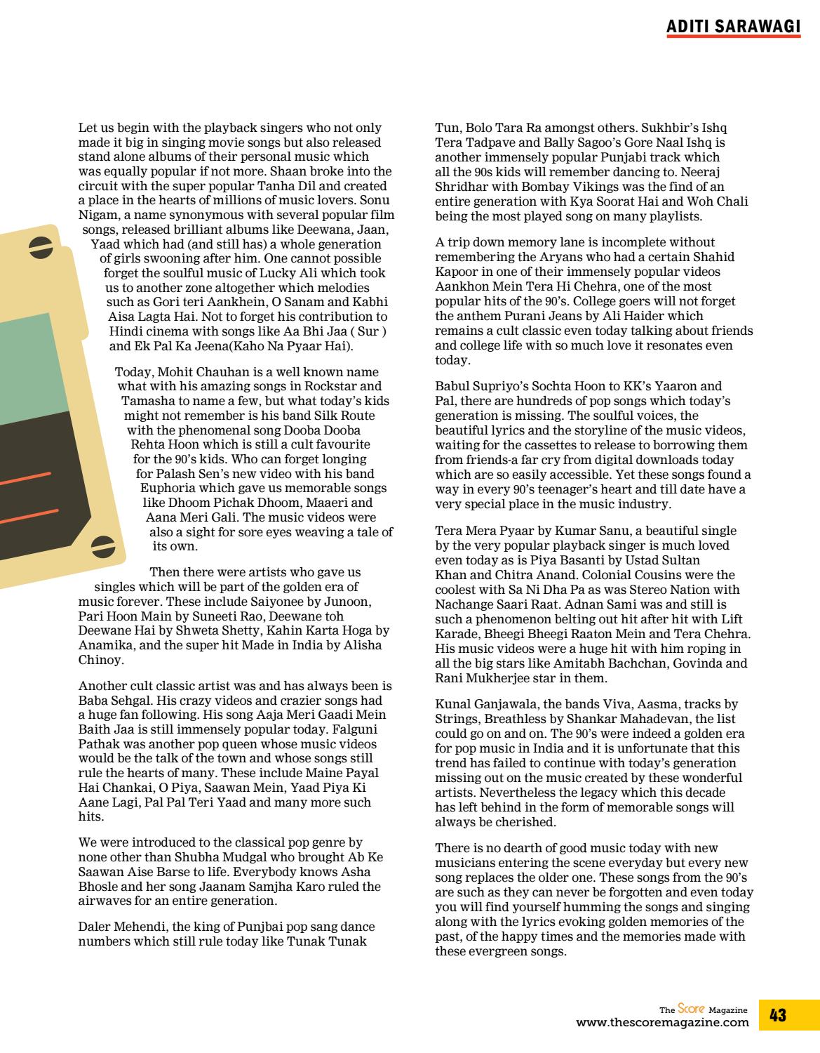 The Score Magazine Jan 2017 Issue By The Score Magazine Issuu score magazine issuu