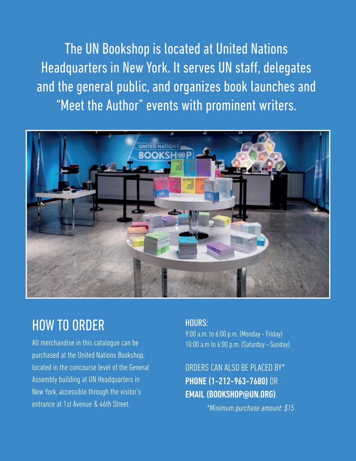 United Nations Merchandise Catalog by United Nations Publications - Issuu