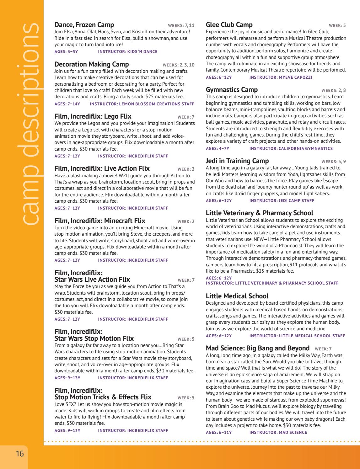 2017 summer camp guide by city of orinda issuu