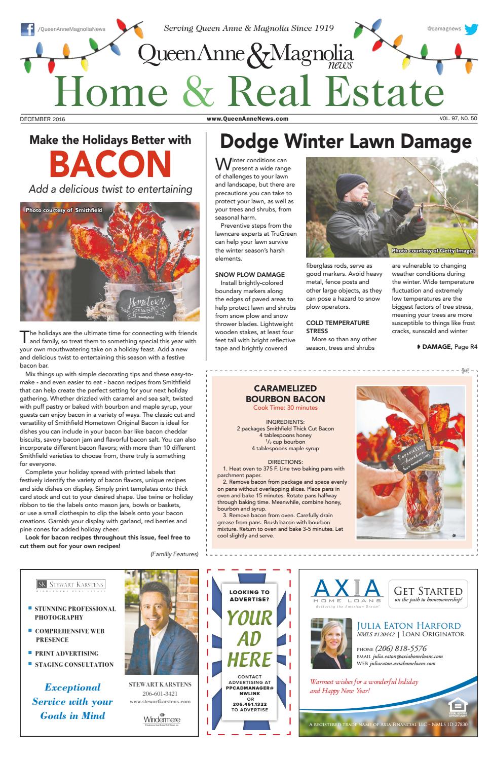Queen Anne Real Estate December 2016 by Pacific Publishing Company