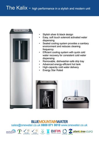Blue Mountain Water 2016 - Water Coolers, Dispensers × Boilers 第 14 页