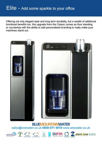 Blue Mountain Water 2016 - Water Coolers, Dispensers × Boilers 第 16 页