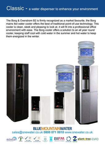 Blue Mountain Water 2016 - Water Coolers, Dispensers × Boilers 第 17 页