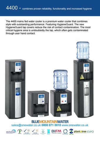 Blue Mountain Water 2016 - Water Coolers, Dispensers × Boilers 第 18 页