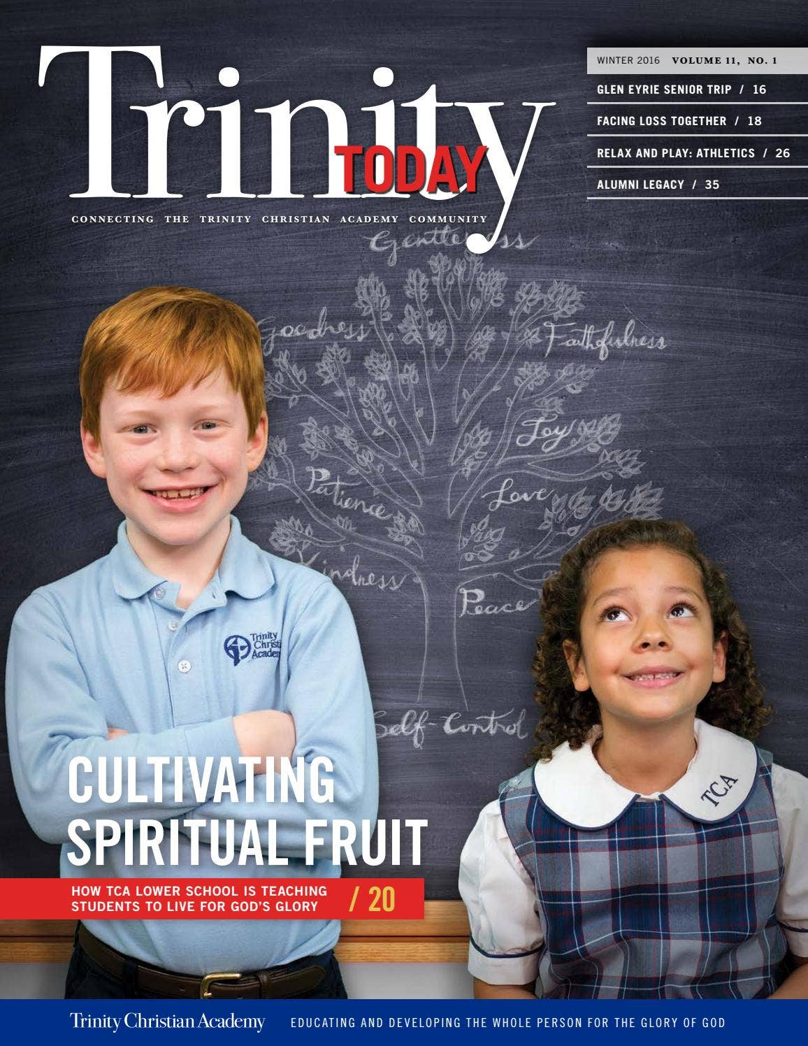 Trinity Today – Winter 2016 by Trinity Christian Academy - Addison - Issuu