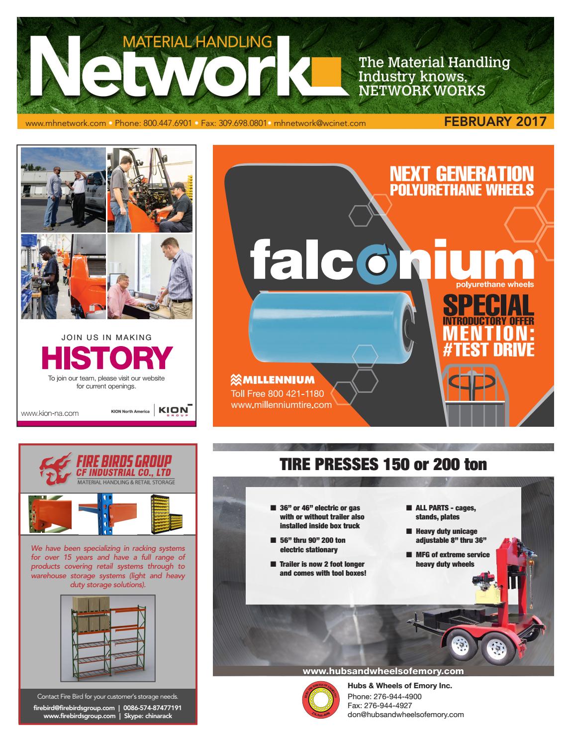 Material Handling Network February 2017 by Material Handling Network - issuu