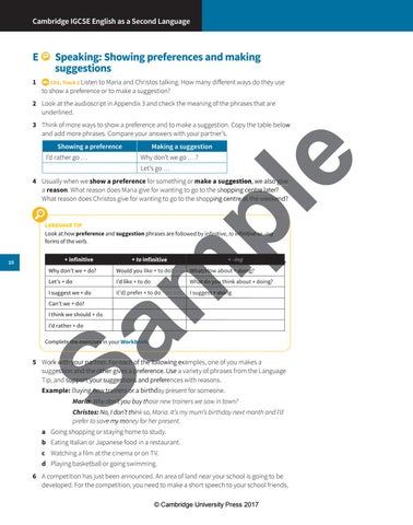 Preview Cambridge Igcse English As A Second Language By Cambridge Preview Cambridge Igcse English As A Second Language By Cambridge