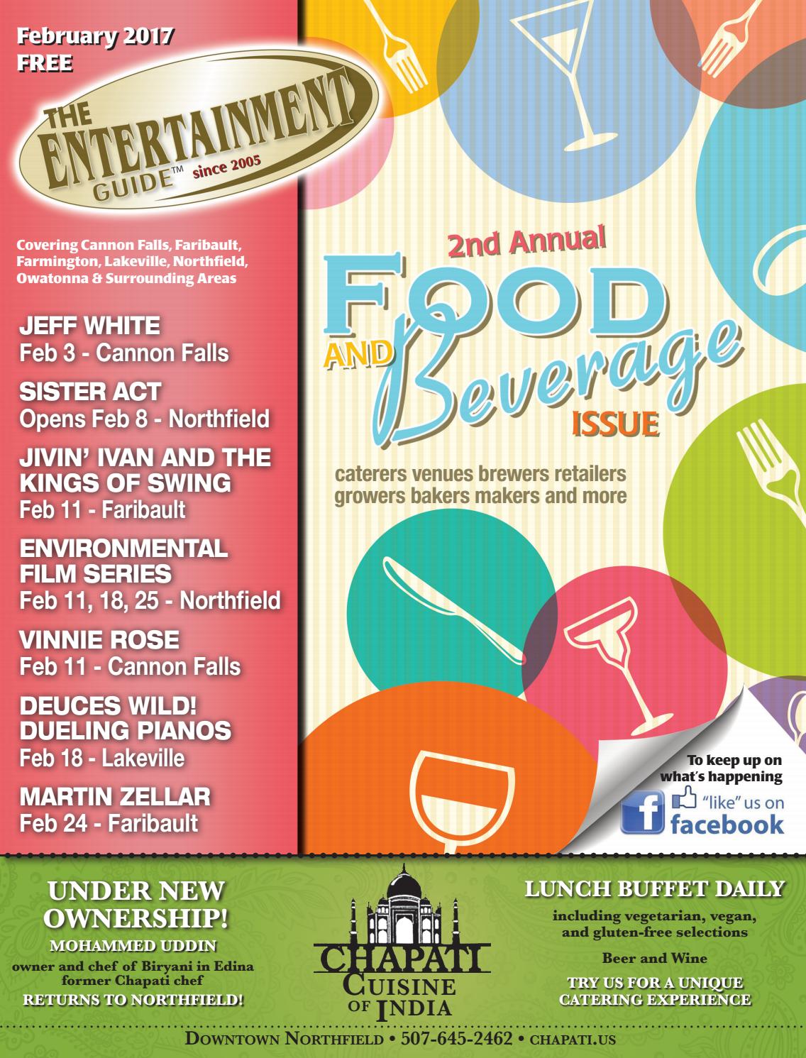 February 2017 Entertainment Guide by The Entertainment Guide - Issuu