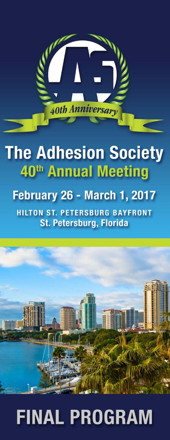 AS 2017 Final Program by The Adhesive & Sealant Council Issuu