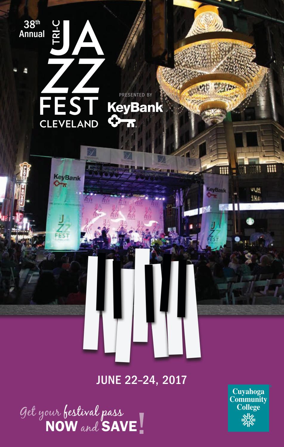 TriC JazzFest 2017 Ticket Brochure by Cuyahoga Community College Issuu