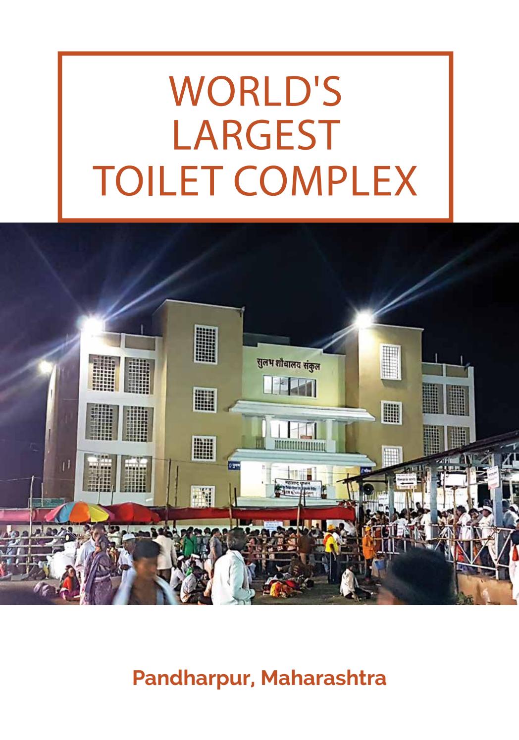 World's Largest Toilet Complex by Sulabh International Social Service