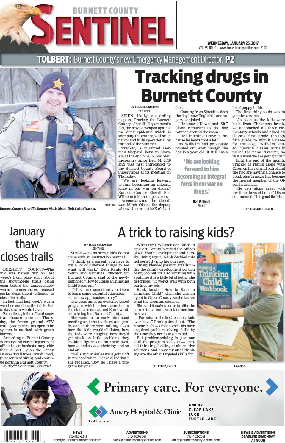 County Sentinel 01 25 2017 by County Sentinel Issuu