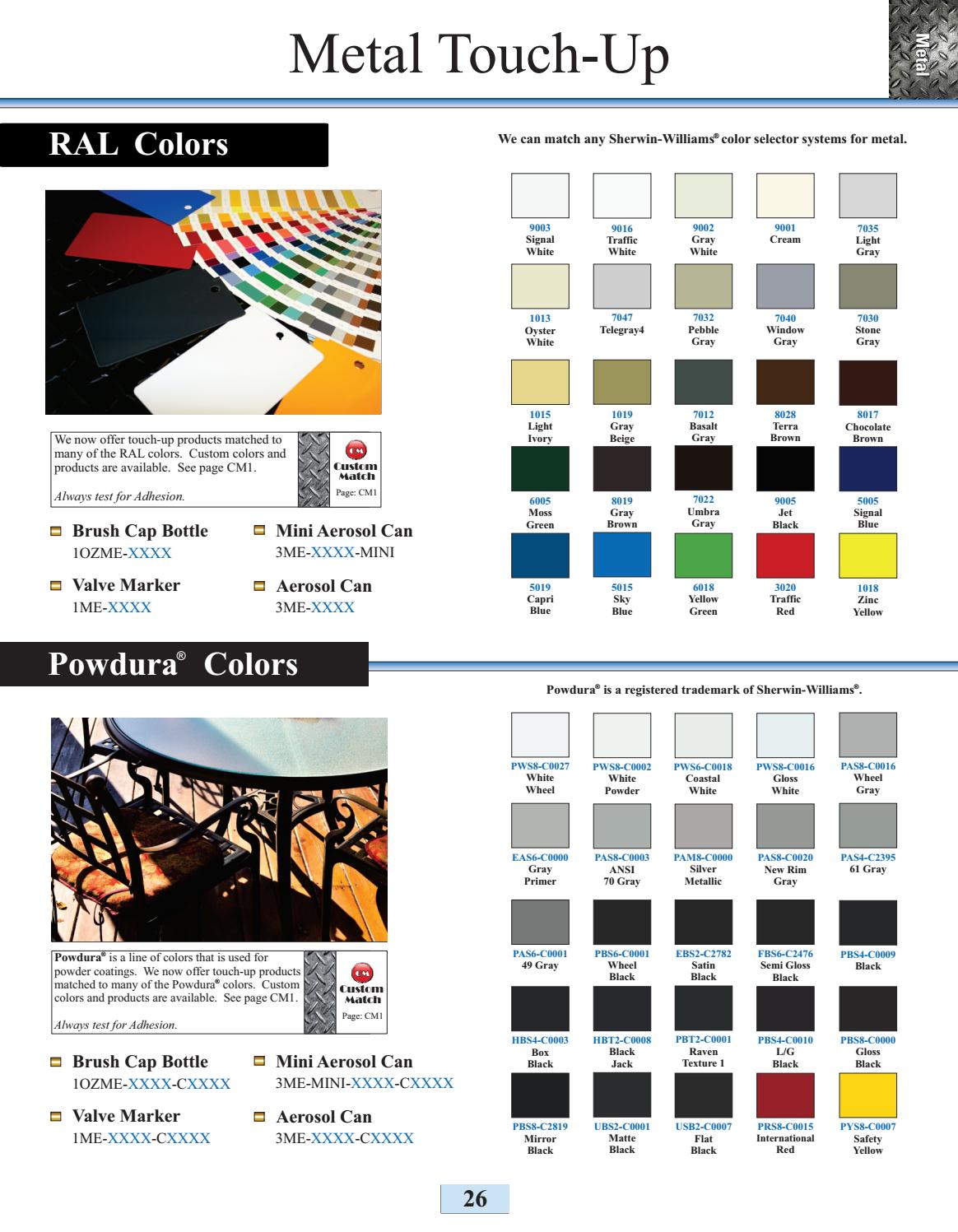 Finish Repair Catalog 17.1 40 Pages PDF by TouchUp Solutions Issuu