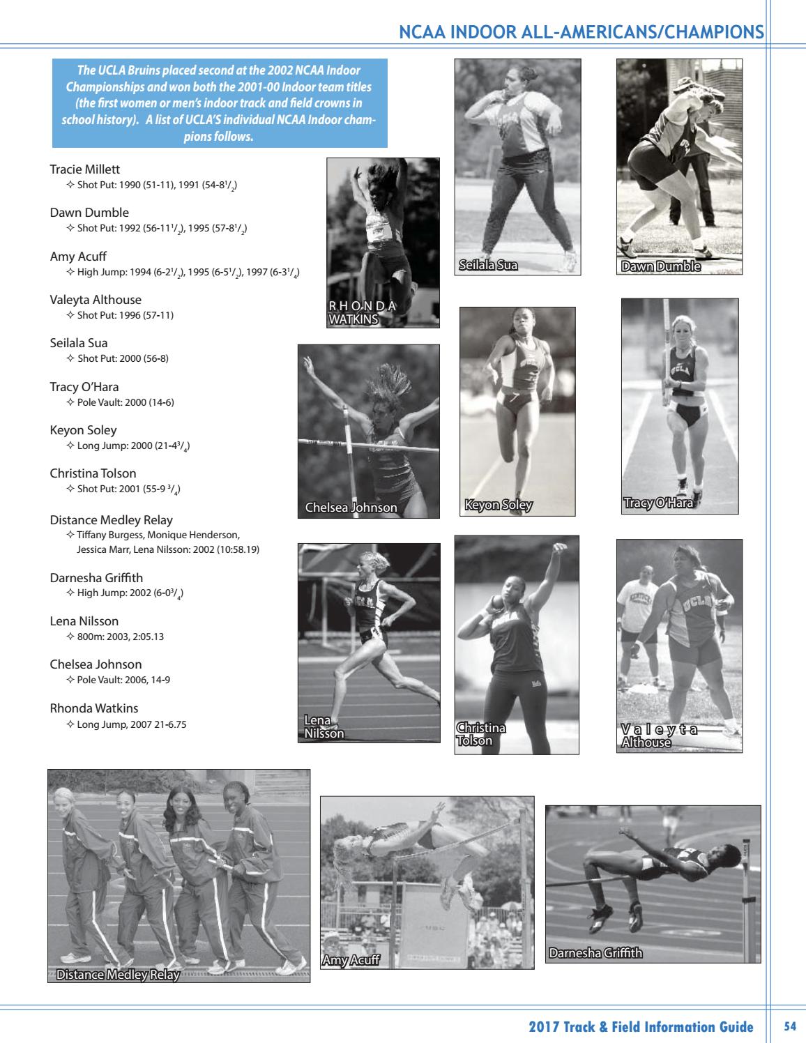 2017 UCLA Track & Field Information Guide by UCLA Athletics Issuu