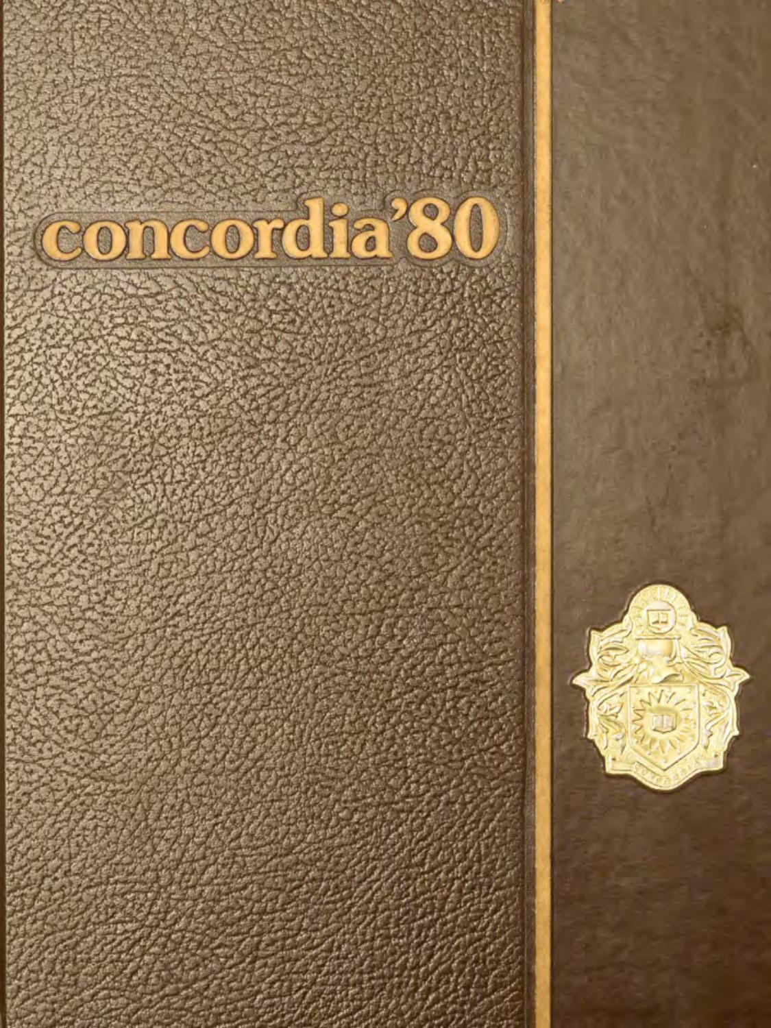 Concordia University Yearbook, 1980 by Concordia University Advancement Issuu