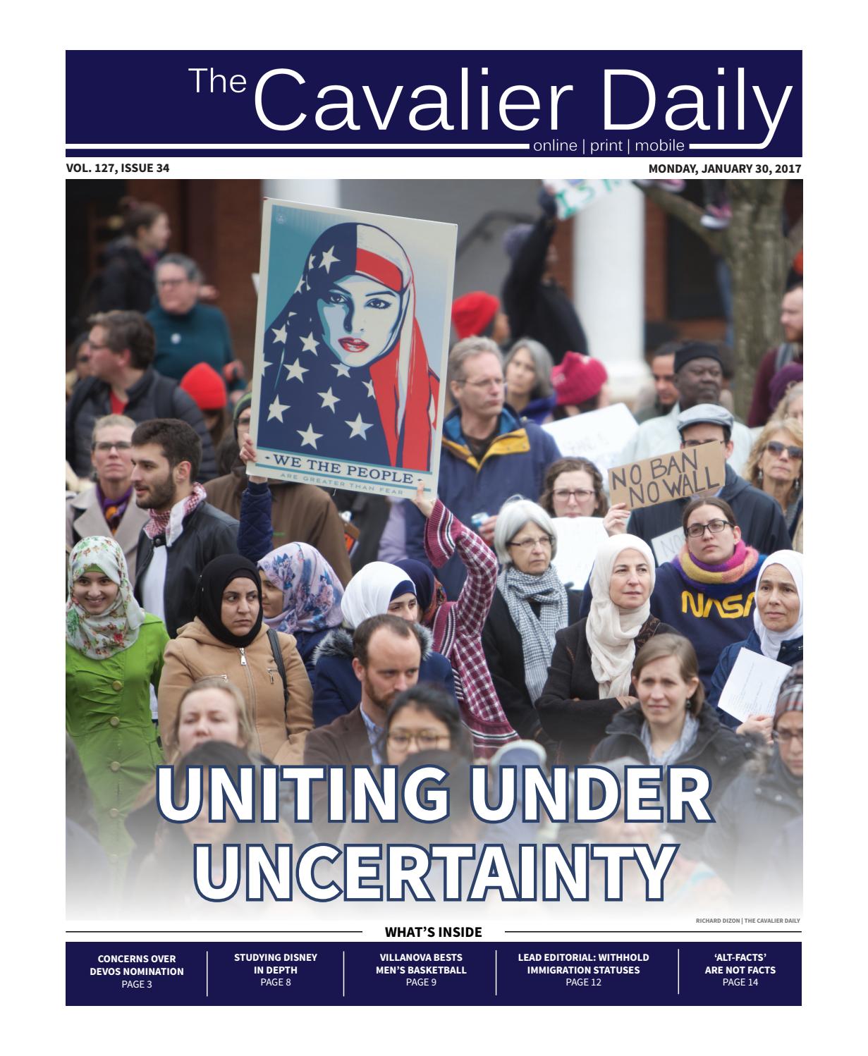 Monday, January 30, 2017 by The Cavalier Daily Issuu