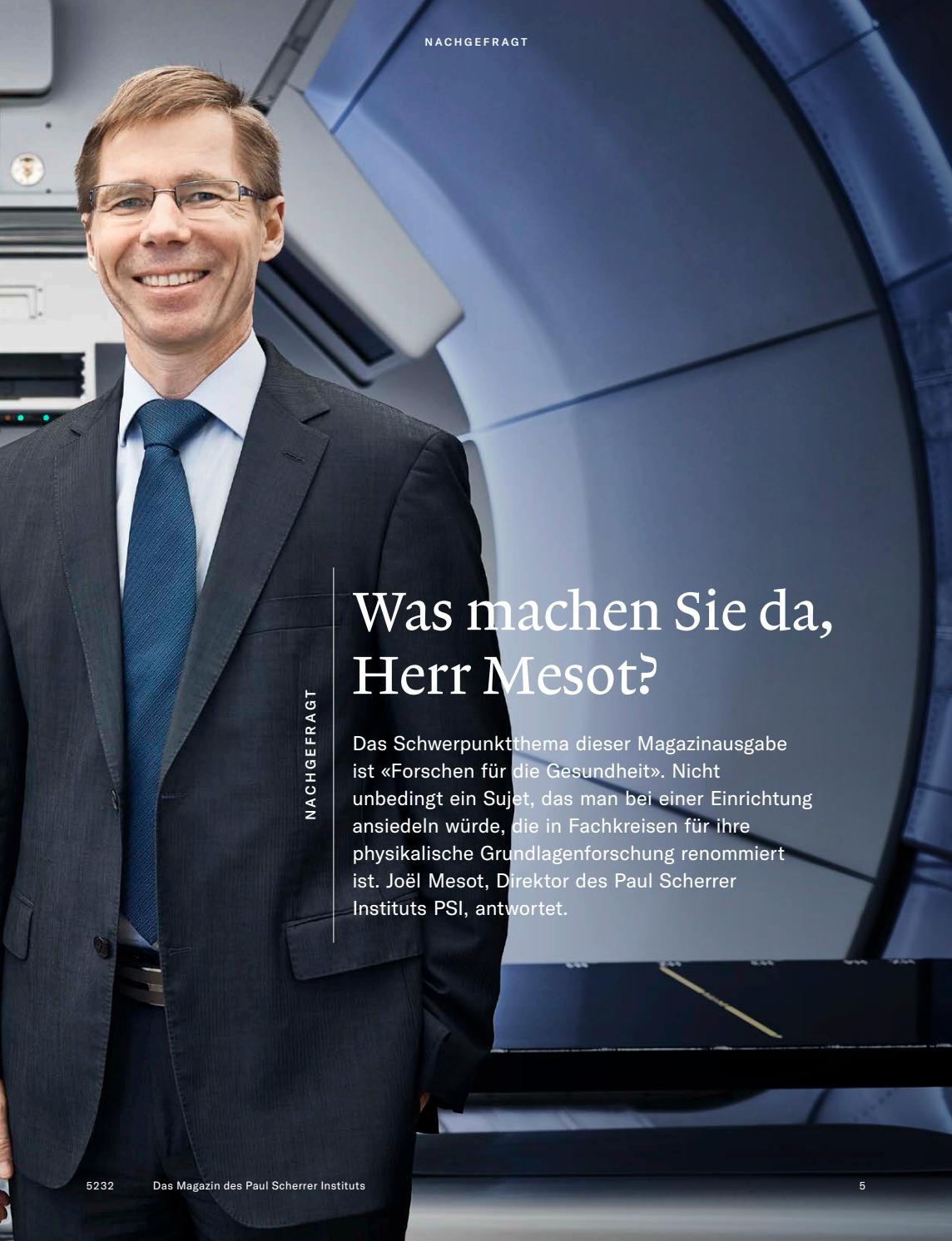 5232 das Magazin des Paul Scherrer Instituts (Ausgabe 1/2017) by Paul